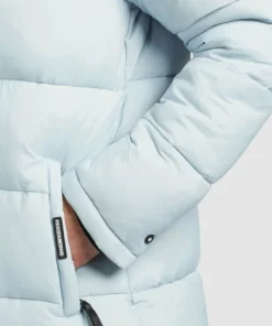 Khujo CORINNA MATT - Abrigo De Invierno - Hellblau, Mujer -Tienda de ventas KHUJO c0e457f0bf404362b87d4cdbe9b11572