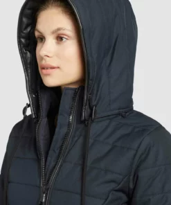 Khujo SHINE2 STRUCTURED - Abrigo De Invierno - Dunkelblau, Mujer -Tienda de ventas KHUJO c1a10e89b57e42f29d075fb9083f2346