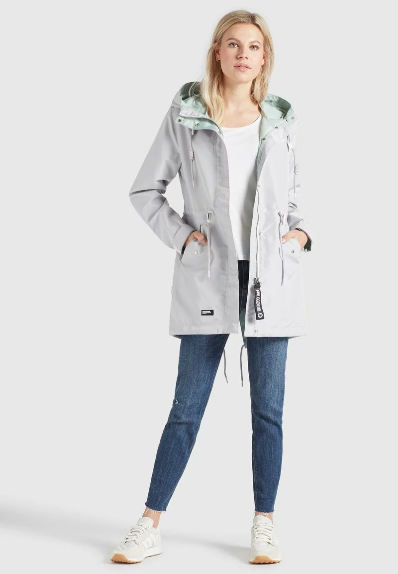 Khujo EMURI - Parka - Light Grey, Mujer 5 Khujo EMURI - Parka - Light Grey, Mujer - Imagen 5