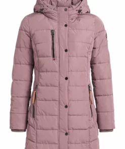 Khujo DELINAS - Abrigo De Invierno - Beige-rosa, Mujer -Tienda de ventas KHUJO c1b1fd230fef4b9b85d2057a0ba5691f