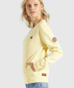 Khujo LISEL - Sudadera - Hellgelb, Mujer -Tienda de ventas KHUJO c1f8d2163c974574ba6ffb366e3877c0
