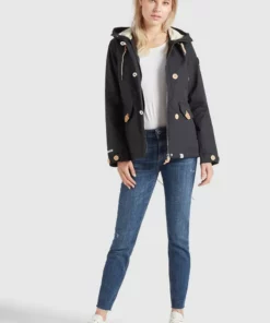 Khujo FARAI - Chaqueta Outdoor - Schwarz, Mujer -Tienda de ventas KHUJO c2630fead9f042feb45ff69b31b3a237