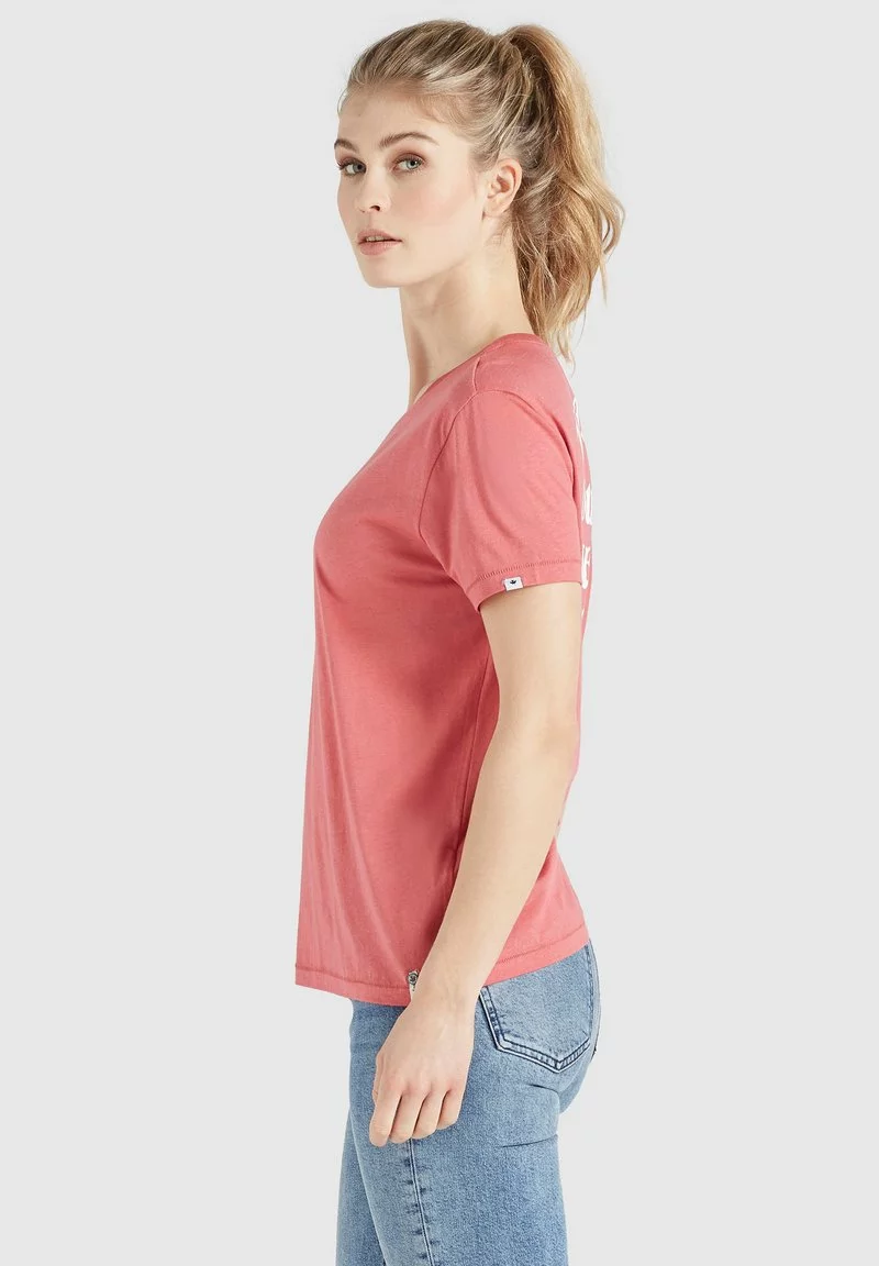 Khujo BANANI THANK YOU - Camiseta Estampada - Rosa, Mujer 7 Khujo BANANI THANK YOU - Camiseta Estampada - Rosa, Mujer - Imagen 7