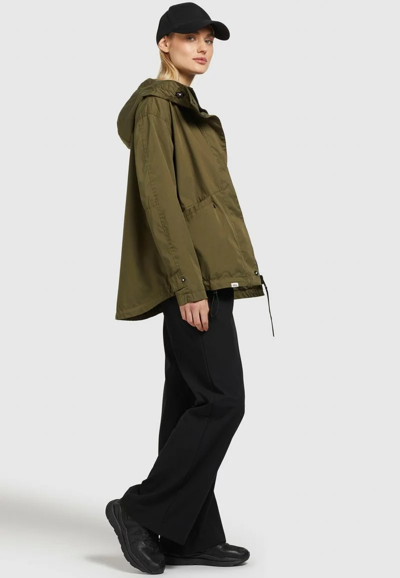 Khujo FRIPS - Chaqueta De Entretiempo - Dunkeloliv, Mujer 7 Khujo FRIPS - Chaqueta De Entretiempo - Dunkeloliv, Mujer - Imagen 7