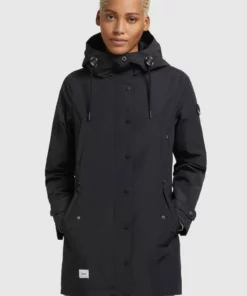Khujo JELLE - Parka - Schwarz, Mujer