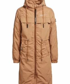 Khujo VOYA - Parka - Toffee, Mujer -Tienda de ventas KHUJO c375e770c0f146f5b2b7762feeadb74d