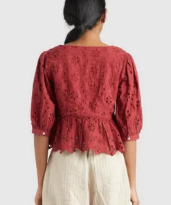 Khujo GALILEA - Blusa - Rotbraun, Mujer -Tienda de ventas KHUJO c3b9e45cca504fcdba4fc2d125a635f6