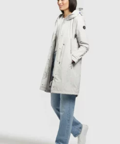 Khujo ADDA - Parka - Hellgrau, Mujer -Tienda de ventas KHUJO c3fc793445c3436394c539156ce3c806