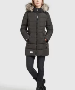 Khujo AMARAY2 - Abrigo De Invierno - Dunkelgrau, Mujer -Tienda de ventas KHUJO c42cf8e72b114eec9db13a397459adf7