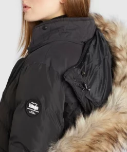 Khujo MELINDRA2 - Abrigo De Invierno - Schwarz, Mujer -Tienda de ventas KHUJO c45fdf7498b3494bbe20fbca64803def