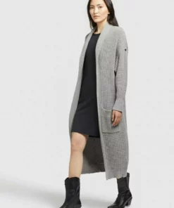 Khujo LIA - Chaqueta De Punto - Grau, Mujer -Tienda de ventas KHUJO c47489f98a7740159285ed9c0382db34