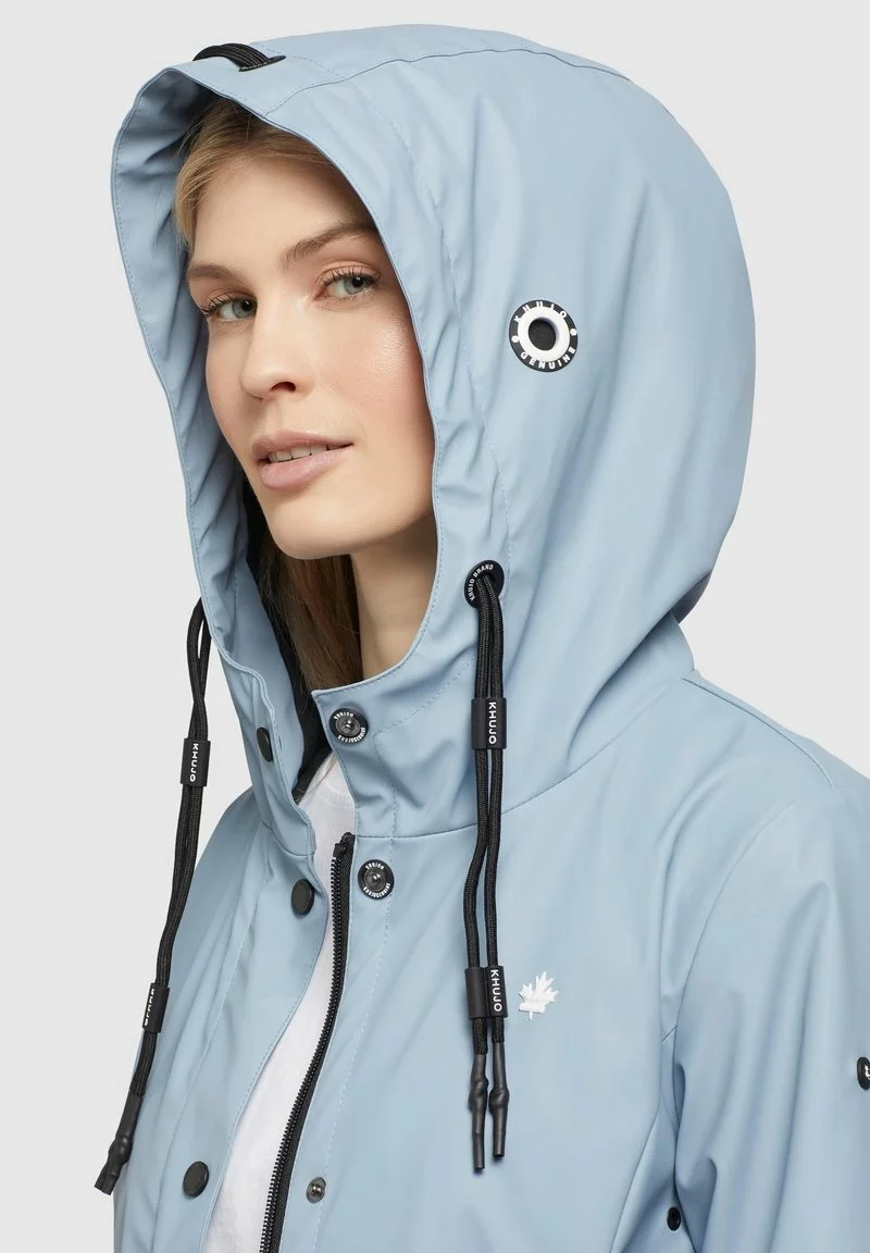 Khujo GLENNA - Impermeable - Hellblau, Mujer 4 Khujo GLENNA - Impermeable - Hellblau, Mujer - Imagen 4