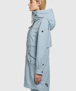 Khujo ARIANA - Parka - Hellblau, Mujer