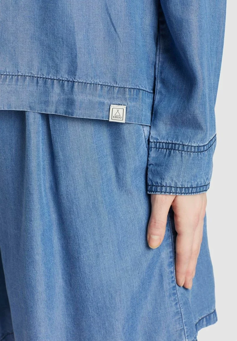 Khujo ESAIA - Camisa - Denim Blue, Mujer 8 Khujo ESAIA - Camisa - Denim Blue, Mujer - Imagen 8