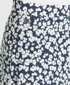 Khujo UNDINE - Falda Acampanada - Dunkelblau-weiß Geblümt, Mujer -Tienda de ventas KHUJO c591c2f35a3641fda55c42c5544a3488