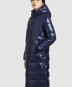 Khujo CORINNA SHINY - Abrigo De Invierno - Dunkelblau Glänzend, Mujer -Tienda de ventas KHUJO c59d16bafc1c448d913f97e0ebac9640