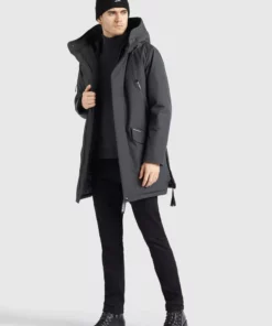 Khujo DANCER - Abrigo De Invierno - Dunkelgrau, Hombre -Tienda de ventas KHUJO c5da7b9fba374145965ad2088d35a830