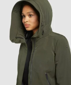 Khujo VIONA2 - Abrigo De Invierno - Dunkeloliv, Mujer -Tienda de ventas KHUJO c5e4bf8d172e426f9cd54b8086a4075a