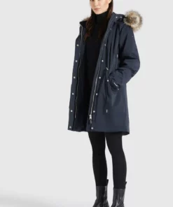 Khujo HARUNA - Abrigo De Invierno - Dunkelblau, Mujer 7 Khujo HARUNA - Abrigo De Invierno - Dunkelblau, Mujer -Tienda de ventas KHUJO c678c3b31d49464e9d952a23b1278f9d