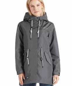 Khujo EMURI - Parka - Grey, Mujer