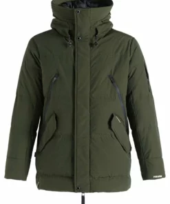 Khujo GORD - Abrigo De Invierno - Dunkelgrün, Hombre -Tienda de ventas KHUJO c79cba33d20644f28654980adf3d33ba