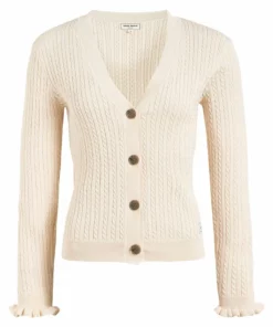 Khujo SUSTU - Chaqueta De Punto - Beige, Mujer -Tienda de ventas KHUJO c7cb717387544cb79c6b3e57d89a5141
