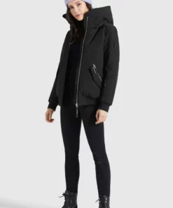Khujo MOGAMI - Chaqueta De Invierno - Schwarz, Mujer -Tienda de ventas KHUJO c84f8362ad3f4a94baf2350fc310e5f2