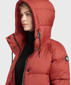 Khujo NIDALEE - Abrigo De Invierno - Blassrot, Mujer -Tienda de ventas KHUJO c88bd47f92354a6e805c76c51c1c0de9