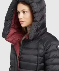 Khujo MANTEL NIANA SHINE - Abrigo De Invierno - Schwarz, Mujer -Tienda de ventas KHUJO c958ad45050245e5ba857d5129709b3a