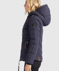 Khujo EIJA - Chaqueta De Invierno - Dunkelblau, Mujer -Tienda de ventas KHUJO c96dbc25d2564ee9a0f1f56720b511c9