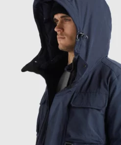 Khujo MARKS2 - Chaqueta De Invierno - Dunkelblau, Hombre -Tienda de ventas KHUJO c9b65b6f4bb94f799ae2139a6a656f89