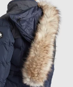 Khujo LUBECK LONG4 - Abrigo De Invierno - Blau, Mujer -Tienda de ventas KHUJO ca1b512ad91c42509ba1aa237b720fb6