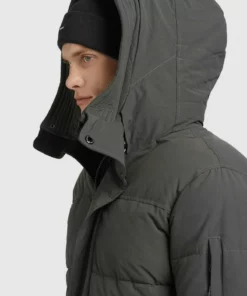 Khujo BARAT - Chaqueta De Invierno - Hellgrün, Hombre -Tienda de ventas KHUJO ca1d483c8b734454a3cf89be4fb66ec6