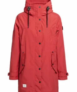 Khujo JELLE - Parka - Rot, Mujer -Tienda de ventas KHUJO ca28f43d5ac04090b1a68a6323838ef3