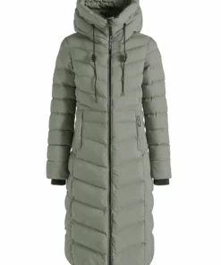 Khujo INGRAM MATT - Abrigo De Invierno - Graugrün, Mujer -Tienda de ventas KHUJO cad3921ea6ef41188070d938774e11e2
