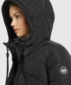 Khujo ELESSA2 - Abrigo De Invierno - Schwarz, Mujer -Tienda de ventas KHUJO cb11751429c2451bbe917f66caf44394