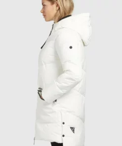 Khujo BINE - Abrigo De Invierno - Naturweiß, Mujer -Tienda de ventas KHUJO cb3157fb28264b31b9d097f7aca67d02