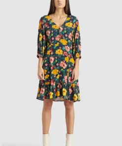 Khujo SAVORY - Vestido Informal - Multi-coloured, Mujer -Tienda de ventas KHUJO cb5eca45af8048c08b5eb375a6c8198e