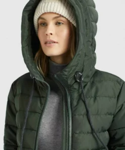 Khujo SONE LIGHT - Abrigo De Invierno - Dunkelgrün, Mujer -Tienda de ventas KHUJO cb82a6a7d55249a2ba2d48fb18435a66