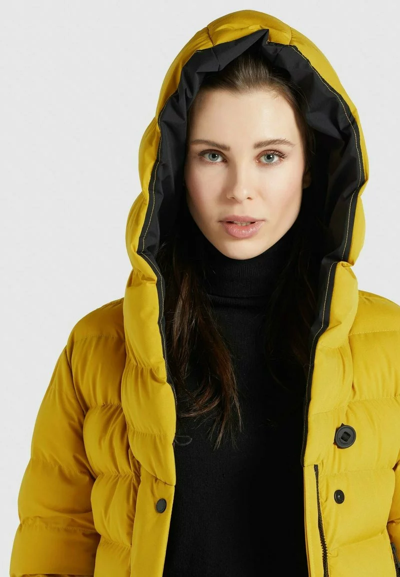 Khujo DIWANA MATT - Abrigo De Invierno - Gelb, Mujer 4 Khujo DIWANA MATT - Abrigo De Invierno - Gelb, Mujer - Imagen 4