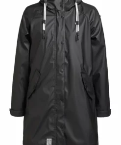 Khujo ODELIE - Impermeable - Schwarz, Mujer -Tienda de ventas KHUJO cd6fccac0552427e82557680bf2c0b2d