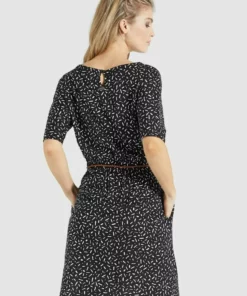 Khujo GABY - Vestido Ligero - Schwarz-weiß Gemustert, Mujer 12 Khujo GABY - Vestido Ligero - Schwarz-weiß Gemustert, Mujer -Tienda de ventas KHUJO cd9e5bbb265447118e548fef8f9db384