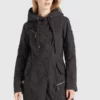 Khujo ZARIA - Parka - Black, Mujer