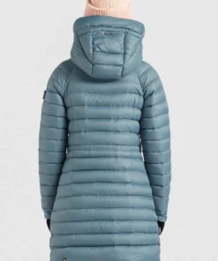 Khujo MANTEL NIANA SHINE - Abrigo De Invierno - Blaugrau, Mujer -Tienda de ventas KHUJO ceab337506a7419aa1cc4d0ccc26847e