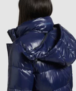 Khujo CORINNA SHINY - Abrigo De Invierno - Dunkelblau Glänzend, Mujer -Tienda de ventas KHUJO cee17ed57caf4b7ead86fa74ea273f5c