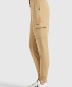 Khujo STACI - Pantalones Deportivos - Beige, Mujer -Tienda de ventas KHUJO d0c8171265424b5e9d3891469b2870cc