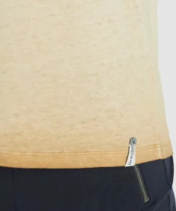 Khujo BARU - Camiseta Básica - Sand, Mujer -Tienda de ventas KHUJO d18b6252691645adb025469a5f3774a1