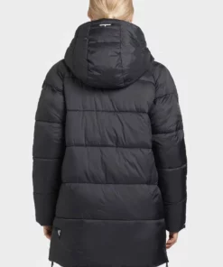 Khujo NIDALEE - Abrigo De Invierno - Schwarz, Mujer -Tienda de ventas KHUJO d2aff3669e8e4e0eb17708cc855f45d8