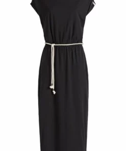 Khujo DOREEN - Vestido Largo - Schwarz, Mujer -Tienda de ventas KHUJO d2b8b36bcabe4dd680bb91469b0d258a