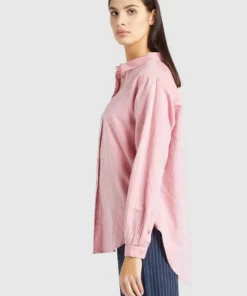 Khujo SAHAR - Camisa - Koralle, Mujer -Tienda de ventas KHUJO d310834eb1544dc49f5f8f3a56657908